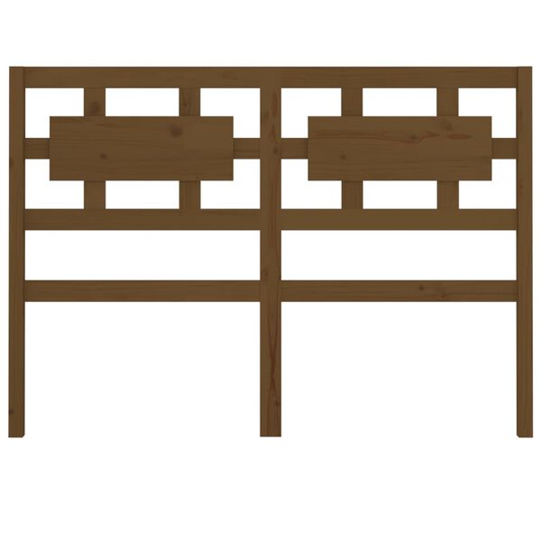 vidaXL H&ouml;f&eth;agafl fyrir R&uacute;m Lj&oacute;sbr&uacute;nn 145,5x4x100 cm Gegnheil Fura