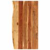 vidaXL Bor&eth;plata &aacute; Ba&eth;herbergi Gegnheill Akas&iacute;uvi&eth;ur 100x55x3,8 cm