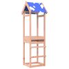 vidaXL Leikjaturn Br&uacute;nn 52,5 x 46,5 x 195 cm Solid Douglas Wood
