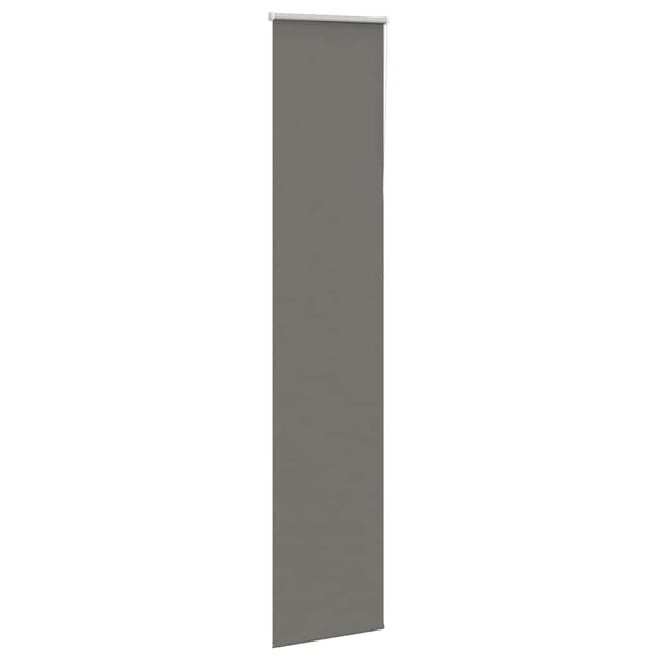 vidaXL R&uacute;llugard&iacute;nur Blackout gr&aacute;r 40x230 cm Efni Breidd 35,7 cm