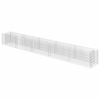 vidaXL Gabion Steinakassi Upph&aelig;kka&eth; Bl&oacute;maker S&iacute;nkh&uacute;&eth;a&eth; st&aacute;l450x50x50cm