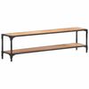 320932 vidaXL Sj&oacute;nvarpssk&aacute;pur 150x30x40 cm Gegnheill Acacia Vi&eth;ur