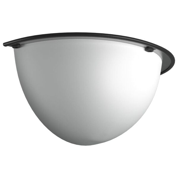 vidaXL Hálfhvolfaðir Umferðarspeglar 2 stk Ø30 cm Akrýl