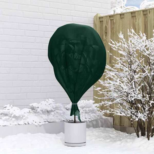 vidaXL Frostvernd Plantufl&iacute;s Gr&aelig;nn 50 x 3,2 m &Oacute;ofin efni