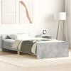 vidaXL R&uacute;mgrind &aacute;n D&yacute;nu Steypugr&aacute;tt 90x200 cm