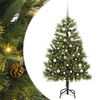 vidaXL Gervi g&aacute;mur j&oacute;latr&eacute; me&eth; hnetum Gr&aelig;nn 150 cm PVC, PE og m&aacute;lmur