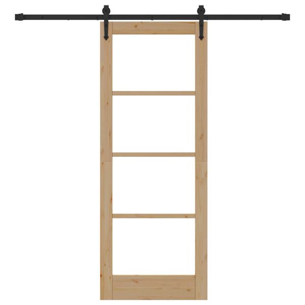 vidaXL Rennidyr N&aacute;tt&uacute;rulegur og svartur 78 x 202 cm