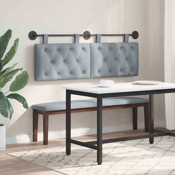 vidaXL Hengisk&aacute;li Vegghengt Lj&oacute;sgr&aacute;r 150 x 55 x 7 cm d&uacute;kur