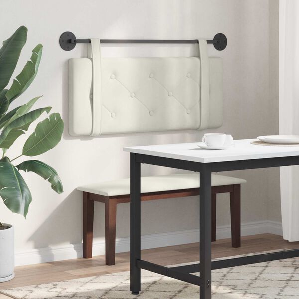 vidaXL Hengisk&aacute;li Vegghengt Rj&oacute;malitur 110 x 55 x 5 cm Flauel