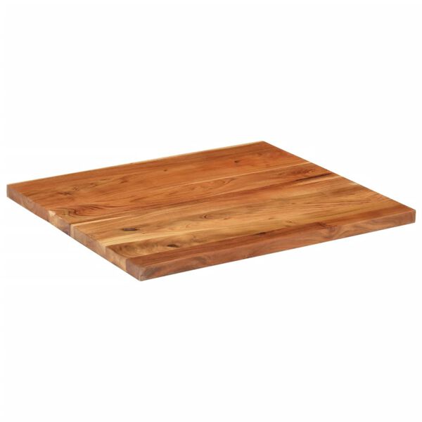 vidaXL Bor&eth;plata 100x80x2,5 cm R&eacute;tthyrnd Gegnheil Akas&iacute;a