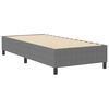 vidaXL Palla-r&uacute;mgrindur Lj&oacute;sgr&aacute;r 90 x 190 cm Korduroy efni