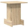 vidaXL Endabor&eth; Sonoma Eik 35,5 x 35 x 40 cm Samsettur vi&eth;ur