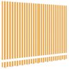 vidaXL Varmaskiptaefni fyrir skyggni yellow and white 250 x 200 cm