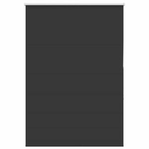 vidaXL R&uacute;llugard&iacute;nur Myrkvun Svartur 105x175 cm Efni Breidd 100,7 cm