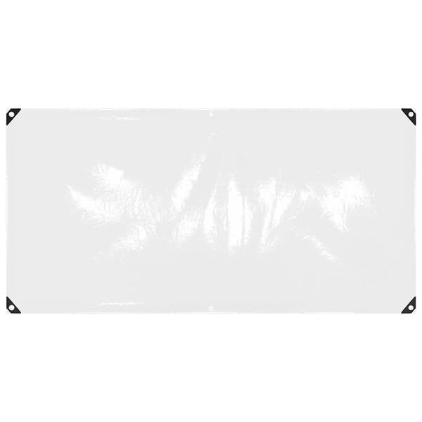 vidaXL T&aelig;rt presenning me&eth; eylum 1x2 m PVC