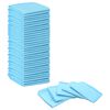 vidaXL Efnish&aacute;&eth; hundap&uacute;&eth;i 50 pcs Bl&aacute;r og hv&iacute;tur 60 x 45 cm &Oacute;ofin efni