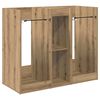 vidaXL Golf sk&aacute;pur Einlita Artisan Eik 102 x 45 x 85,5 cm