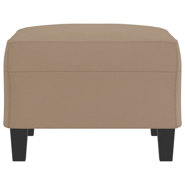 vidaXL F&oacute;tskemill Cappuccino 70x55x41 cm Gervile&eth;ur