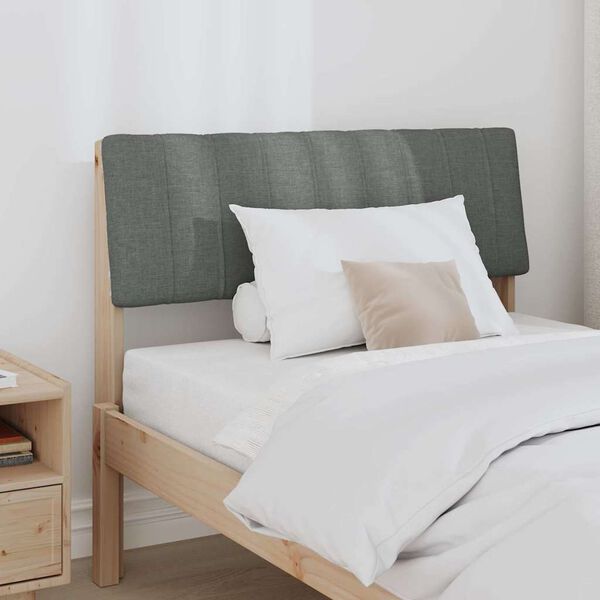 vidaXL B&oacute;lstru&eth; r&uacute;mgafl D&ouml;kk gr&aacute; 90 cm Solid furuhikk