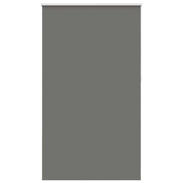 vidaXL R&uacute;llugard&iacute;nur Blackout gr&aacute;r 135x230 cm Efni Breidd 131,6 cm