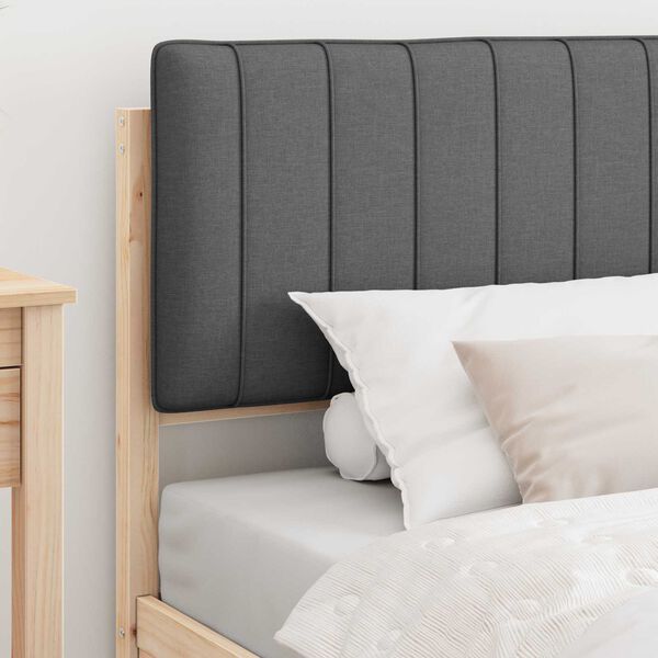 vidaXL R&uacute;mf&oacute;tur me&eth; kl&aelig;&eth;&eth;um h&ouml;f&eth;agafli D&ouml;kk gr&aacute; 100 x 200 cm