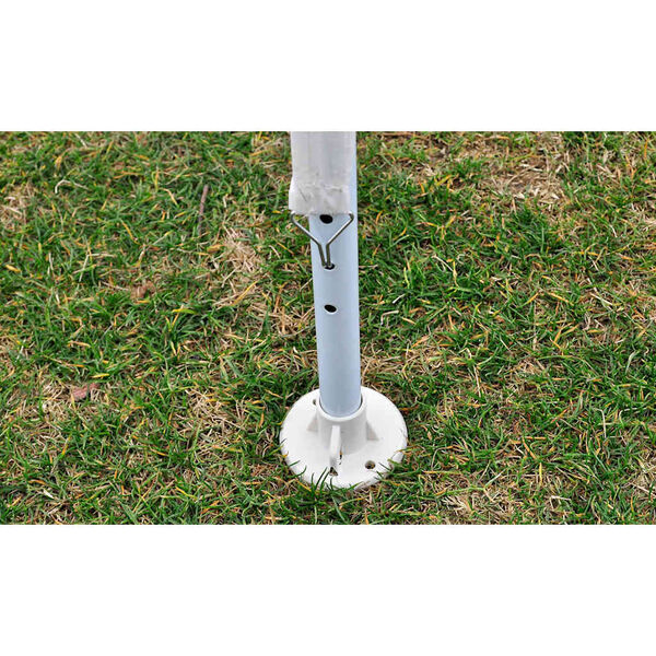 vidaXL 3x3 m Gar&eth;sk&aacute;li me&eth; P&yacute;ram&iacute;dal&ouml;gu&eth;u &THORN;aki