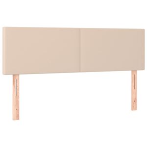 vidaXL H&ouml;fu&eth;gaflar Cappuccino-br&uacute;nt 144x5x78/88 cm Gervile&eth;ur