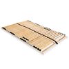 vidaXL R&uacute;mbotn me&eth; 28 &THORN;versp&yacute;tum 7 sv&aelig;&eth;i 120x200