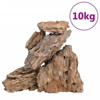 vidaXL Drekasteinar 10 kg Blandaðir litir 10-30 cm