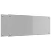 vidaXL Eldh&uacute;sbak 2 pcs Lj&oacute;sgr&aacute;r 100 x 40 cm hertu&eth; gler