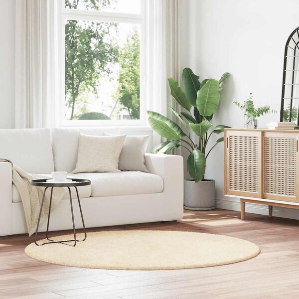 vidaXL R&yacute;jamotta me&eth; H&aacute;u Flosi NAVARRA Rj&oacute;mahv&iacute;t 160x160 cm Polyester