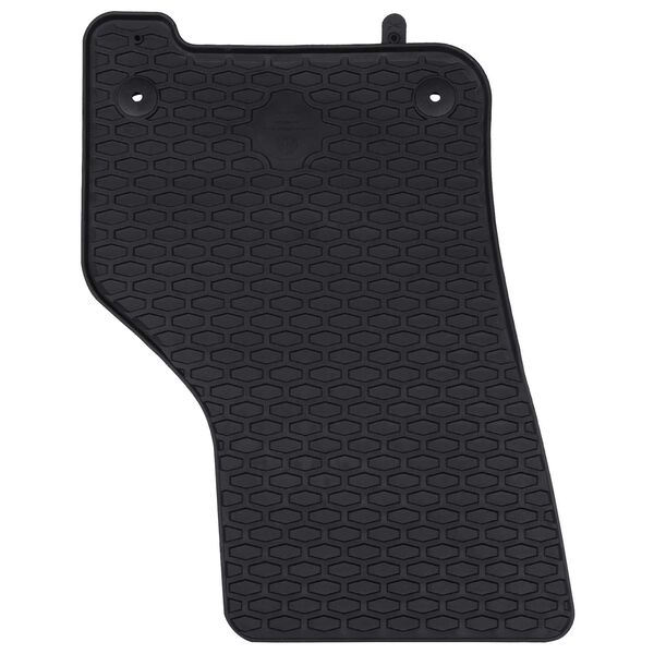 vidaXL B&iacute;lafutterm 4 pcs Svartur G&uacute;mm&iacute;