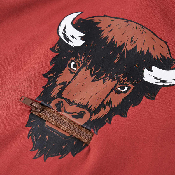 Hettupeysa fyrir B&ouml;rn Brenndur Rau&eth;ur 140