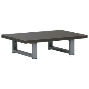 283806 vidaXL Bathroom Furniture Grey 60x40x16,3 cm