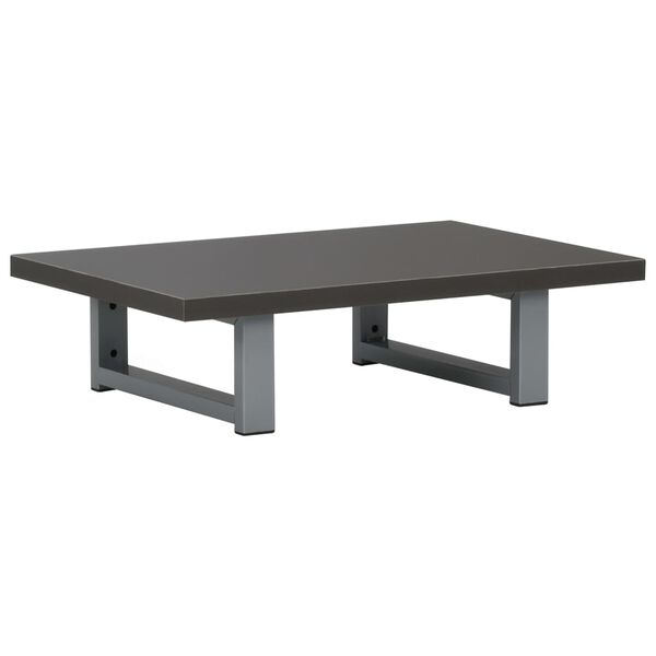 283806 vidaXL Bathroom Furniture Grey 60x40x16,3 cm