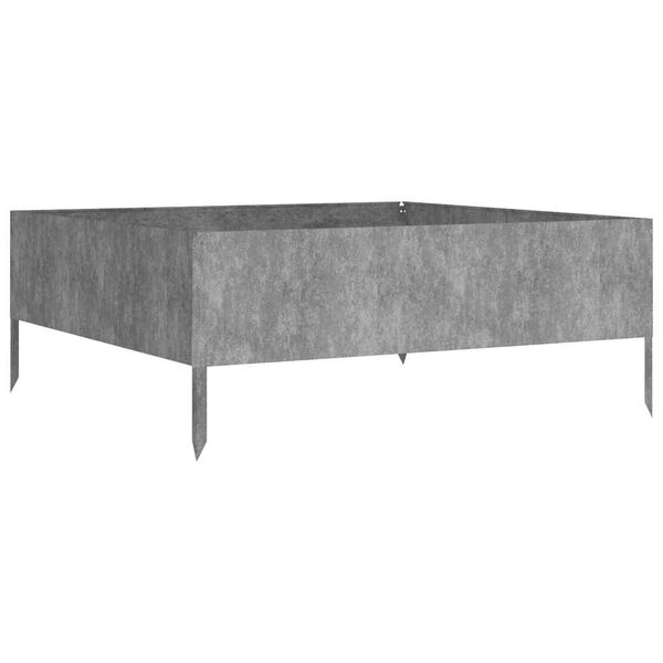 vidaXL Upph&aelig;kka&eth; Gar&eth;ker 100x100x41 cm Corten St&aacute;l