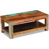 vidaXL S&oacute;fabor&eth; Gegnheill, Endurn&yacute;ttur Vi&eth;ur 90x45x35 cm