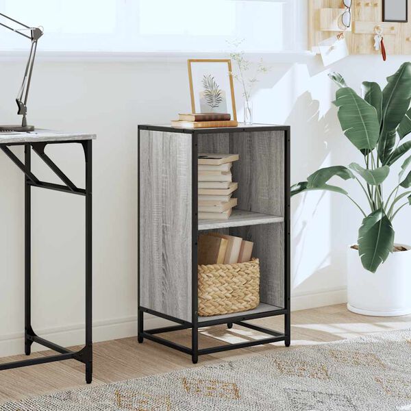 vidaXL B&oacute;kask&aacute;pur Gr&aacute;r Sonoma 40x35x76 cm Hanna&eth;ur vi&eth;ur