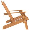 vidaXL Adirondack Garðbekkur 126 cm Gegnheill Akasíuviður