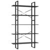 vidaXL 5 h&aelig;&eth;a B&oacute;kask&aacute;pur Gr&aacute;r 100x30x175 cm Samsettur Vi&eth;ur