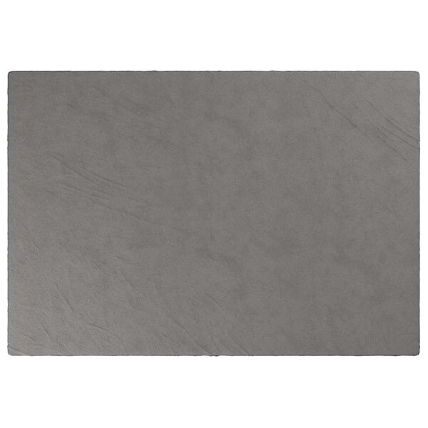 vidaXL &THORN;yngdarteppi me&eth; Hl&iacute;f Gr&aacute;tt 138x200 cm 6 kg Efni