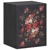 vidaXL Vegghengdur sk&aacute;pur Marglitur 38 x 33,5 x 48 cm Hart mang&oacute;tr&eacute;