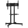 vidaXL Sj&oacute;nvarpsstandur &aacute; Hj&oacute;lum 32-70" Skj&aacute;r H&aacute;m VESA 600x400 mm 50kg