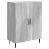 vidaXL Vi&eth;beinteyfla Gr&aacute;r Sonoma eikarlitur 66 x 34,5 x 89,5 cm