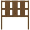 vidaXL Höfðagafl fyrir Rúm Hunangsbrún 95,5x4x100 cm Gegnheil Fura