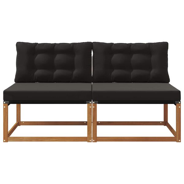 vidaXL 2 Stykki &Uacute;tis&oacute;fi &iacute; mi&eth;junni Hrein akas&iacute;utr&eacute; N&aacute;tt&uacute;rulegur