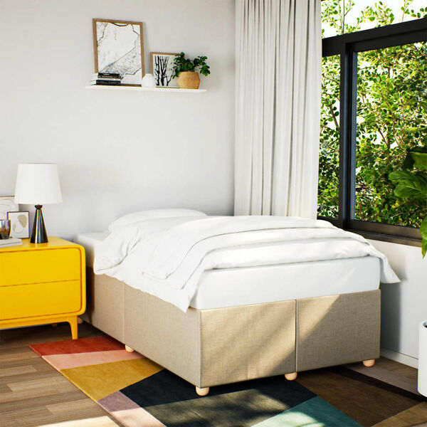 vidaXL R&uacute;mgrind &aacute;n D&yacute;nu Rj&oacute;mahv&iacute;tur 120x200 cm Text&iacute;lefni