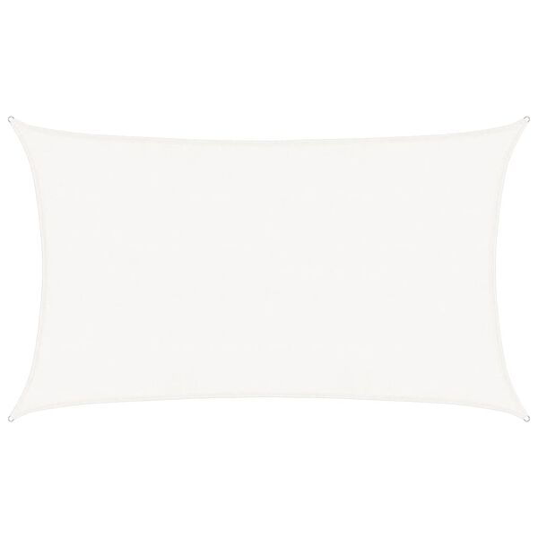 vidaXL S&oacute;lskyggni 160 g/m&sup2; Hv&iacute;tt 5x8 m HDPE