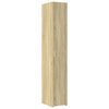 vidaXL H&aacute;r Sk&aacute;pur Sonoma Eik 30x42,5x185 cm Samsettur Vi&eth;ur