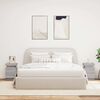 vidaXL Náttborð með LED-Ljósum 2 stk. Grátt Sonoma 35x39x55 cm